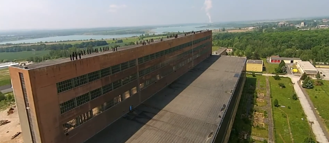Am Kraftwerk Espenhain
