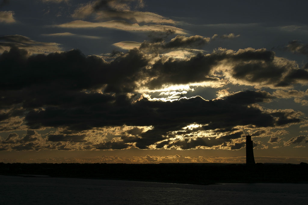 Marine-Ehrenmal Laboe, Sonnenaufgang