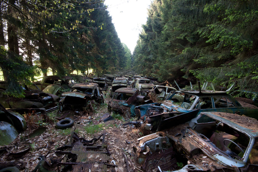 Der Autofriedhof Châtillon